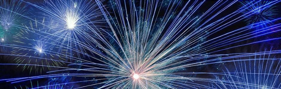 Bonfire night fireworks