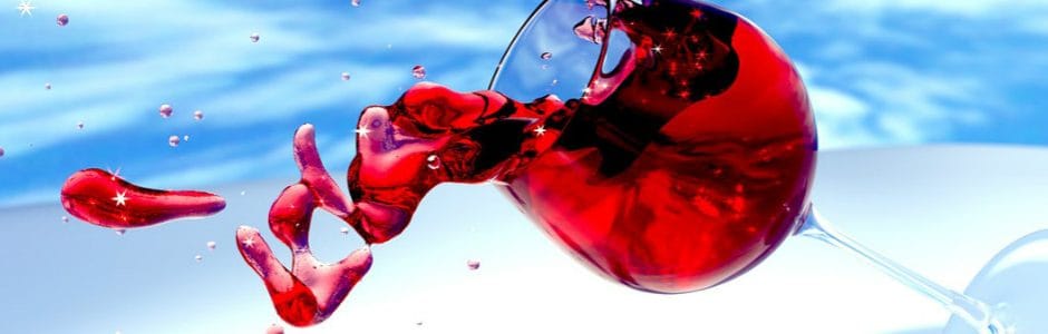 Wine spilling